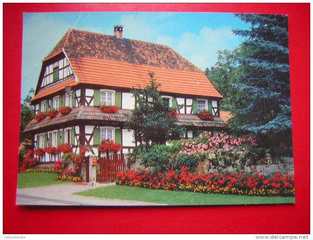 Carte postale circulée
